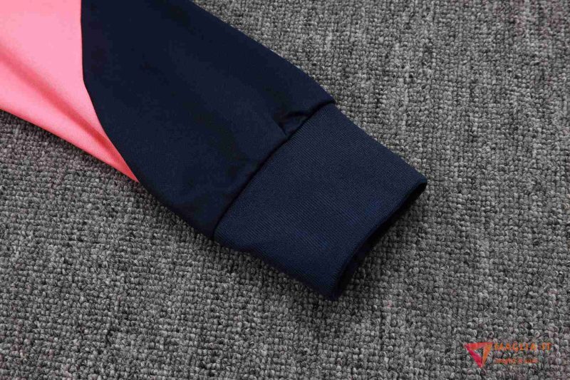 Insieme Tuta Calcio Giacca FC Barcellona 2025/2026 Blu/Rosa - immagine 3