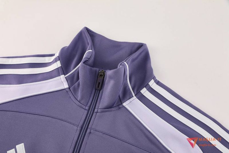 Insieme Tuta Calcio Giacca Manchester United 2025/2026 viola/Bianco - immagine 6