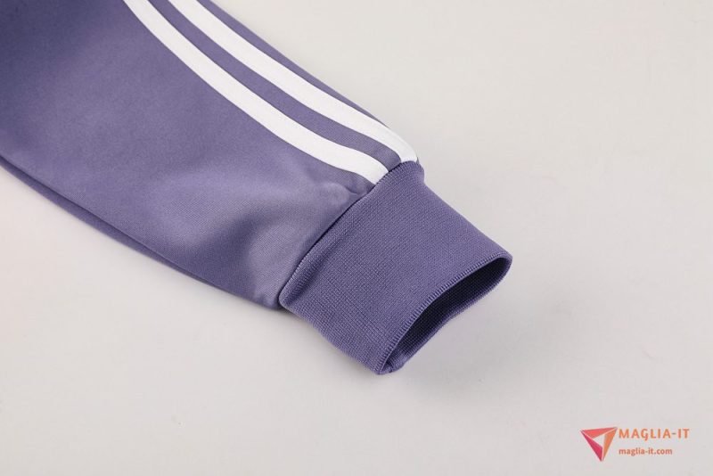 Insieme Tuta Calcio Giacca Manchester United 2025/2026 viola/Bianco - immagine 3