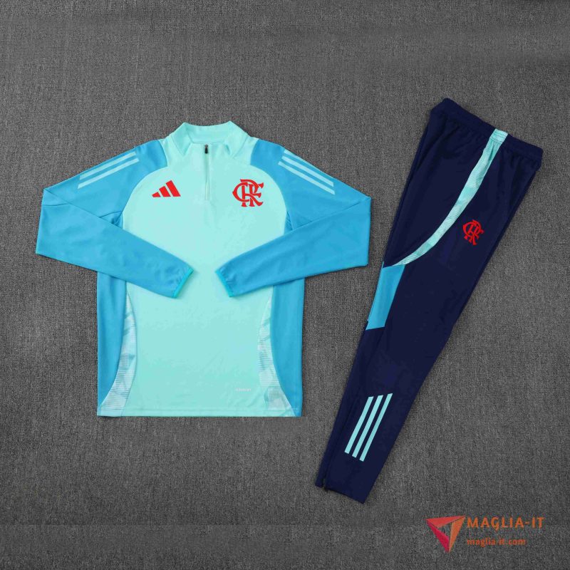 Insieme Tuta Calcio Flamengo 2025/2026 Verde/Blu - immagine 5