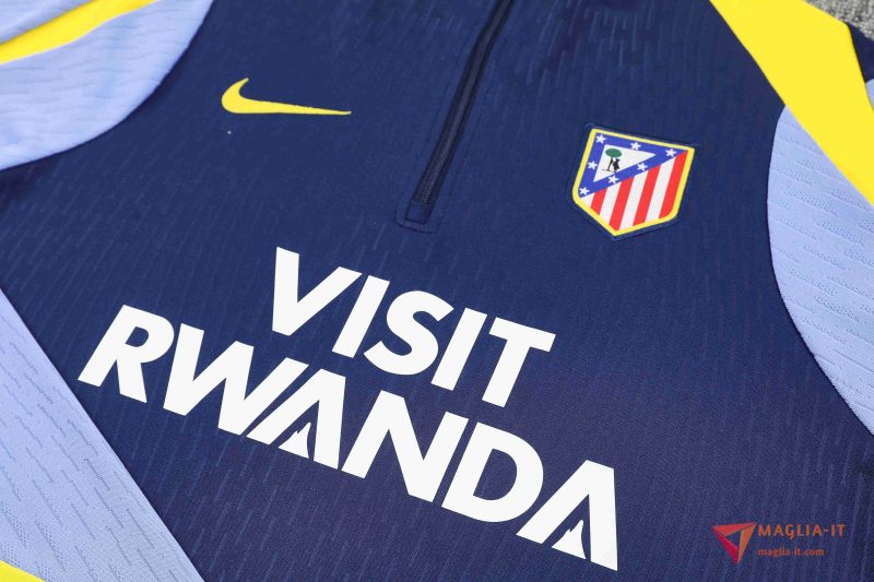 Insieme Tuta Calcio Atletico Madrid 2025/2026 Blu/viola/Giallo - immagine 6