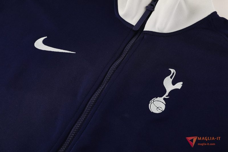 Insieme Tuta Calcio Giacca Tottenham Hotspur 2025/2026 Blu Reale - immagine 2