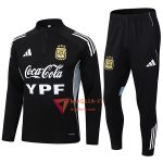 Insieme Tuta Calcio Argentina 2025/2026 Nero/Grigio