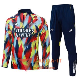 Insieme Tuta Calcio Arsenal 2025/2026 Rosso/Blu/Giallo