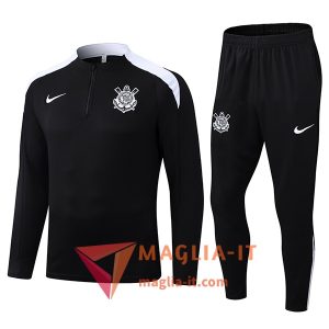 Insieme Tuta Calcio Corinthians 2025/2026 Nero/Bianco
