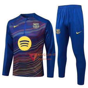 Insieme Tuta Calcio FC Barcellona 2025/2026 Blu