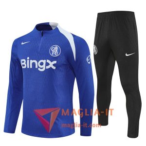 Insieme Tuta Calcio FC Chelsea 2025/2026 Blu/Bianco