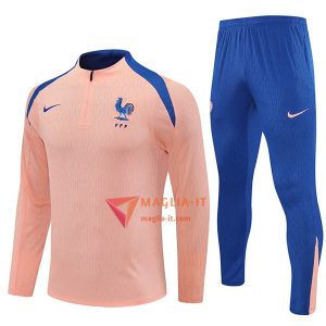 Insieme Tuta Calcio Francia Rosa/Blu 2025/2026