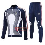 Insieme Tuta Calcio Giacca Francia 2025/2026 Blu/Bianco/Rosso