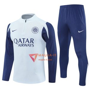 Insieme Tuta Calcio Inter Milan 2025/2026 Grigio/Blu