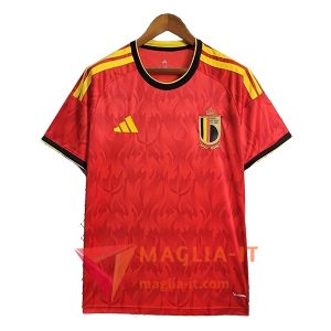 Maglia Nazionale Calcio Belgio 2026 World Cup Prima Rosso
