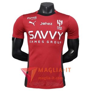 Maglietta Calcio Al-Hilal Special Edition 2025/2026 Rosso