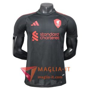 Maglietta Calcio Liverpool Special Edition 2025/2026 Nero/Rosso