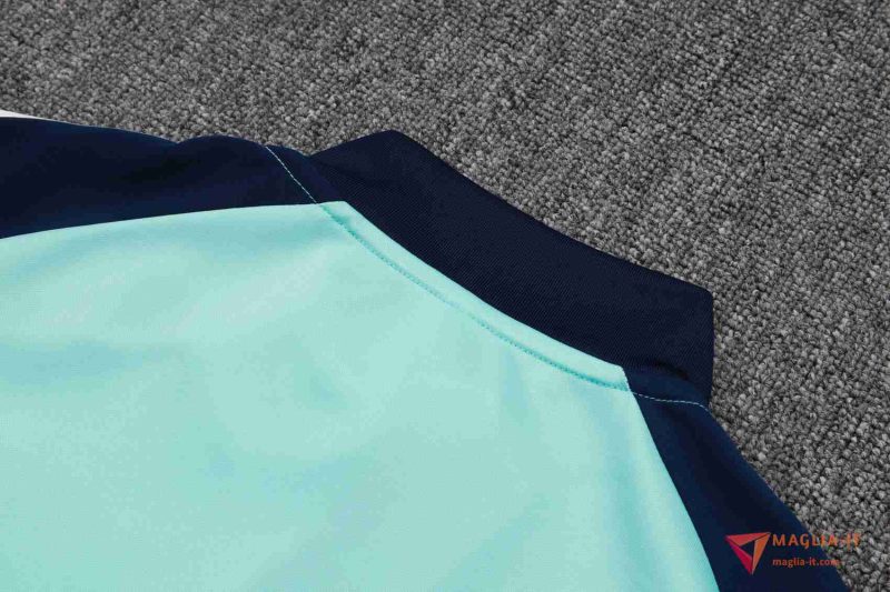 Insieme Tuta Calcio Giacca Arsenal 2025/2026 Verde/Blu - immagine 6
