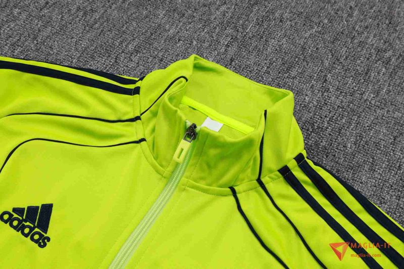 Insieme Tuta Calcio Giacca Real Madrid 2025/2026 Verde/Nero - immagine 6