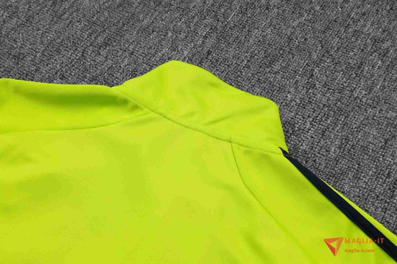 Insieme Tuta Calcio Giacca Real Madrid 2025/2026 Verde/Nero - immagine 2
