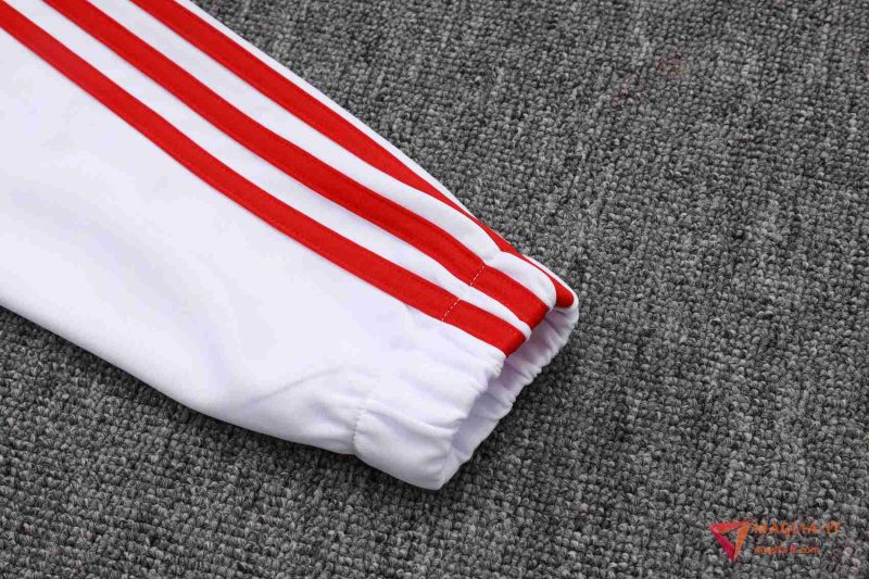 Insieme Tuta Calcio Giacca Bayern Monaco 2025/2026 Bianco/Rosso/Blu - immagine 2
