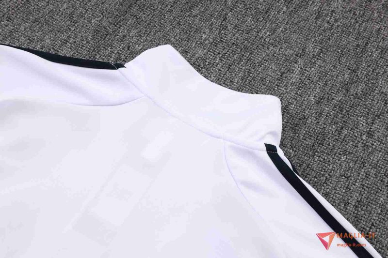 Insieme Tuta Calcio Giacca Real Madrid 2025/2026 Bianco/Nero/Verde - immagine 6
