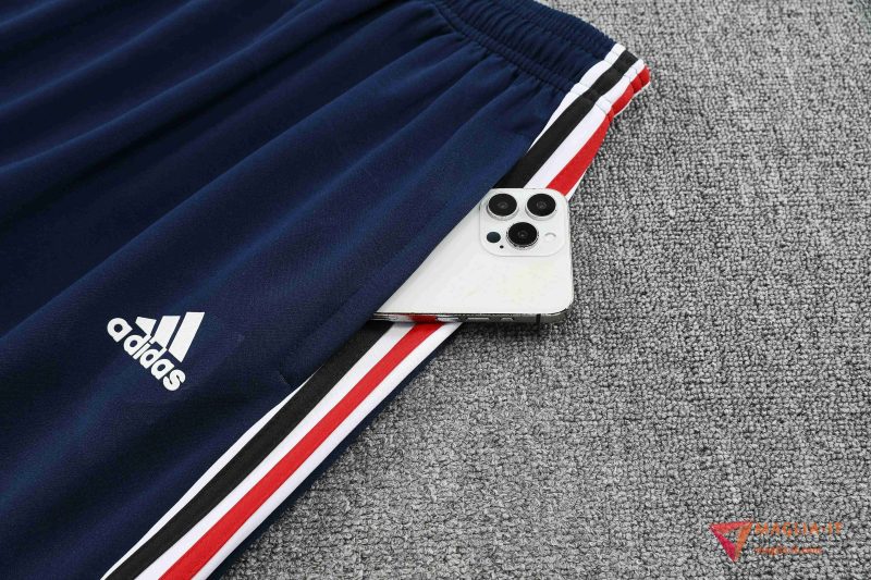 Insieme Tuta Calcio Giacca Francia 2025/2026 Blu/Bianco/Rosso - immagine 2