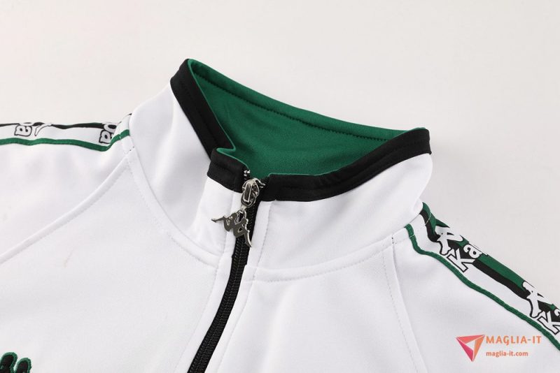 Insieme Tuta Calcio Giacca Real Betis 2025/2026 Bianco/Nero/Verde - immagine 6